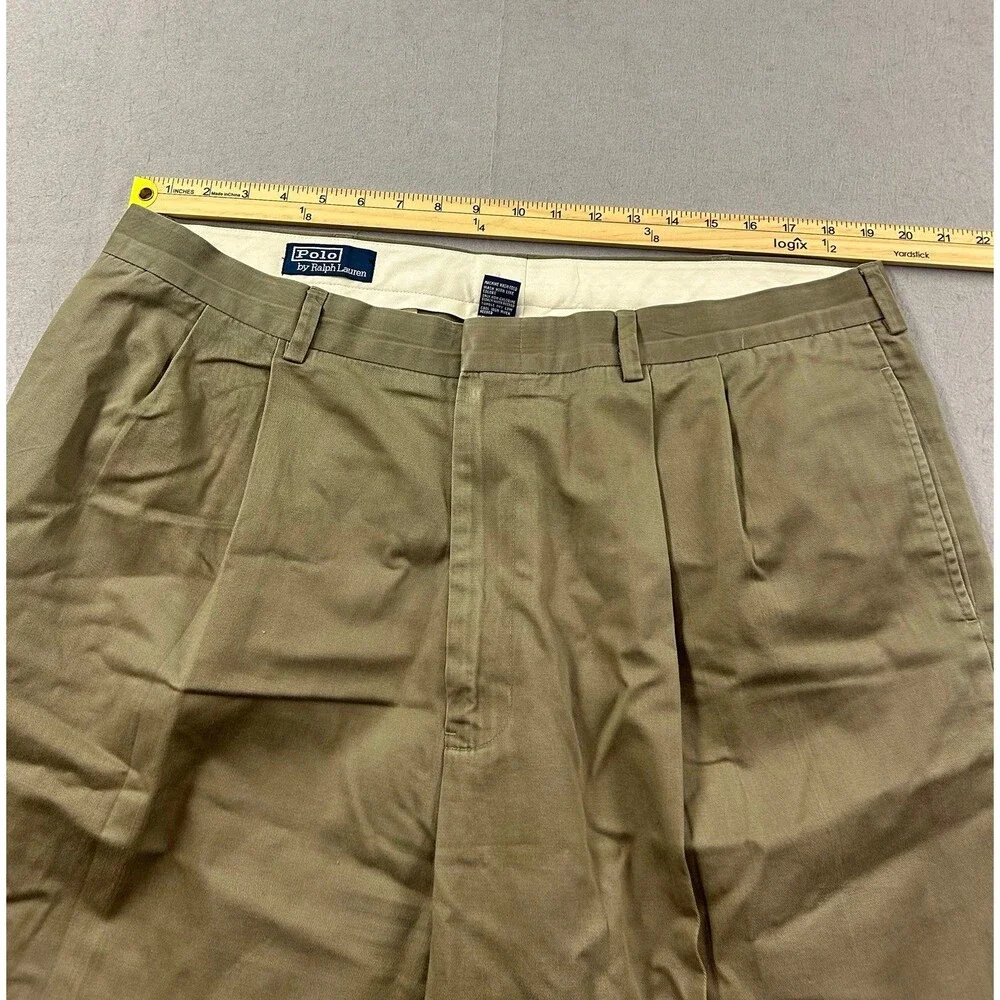 Polo Ralph Lauren Men’s Chino Khaki Dress Pants 42x32